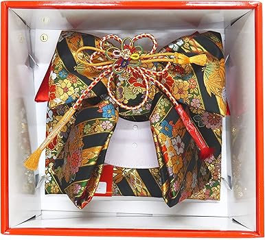 Amazon | [京都室町st．] 七五三 7歳 帯 セット 結び帯 はこせこ